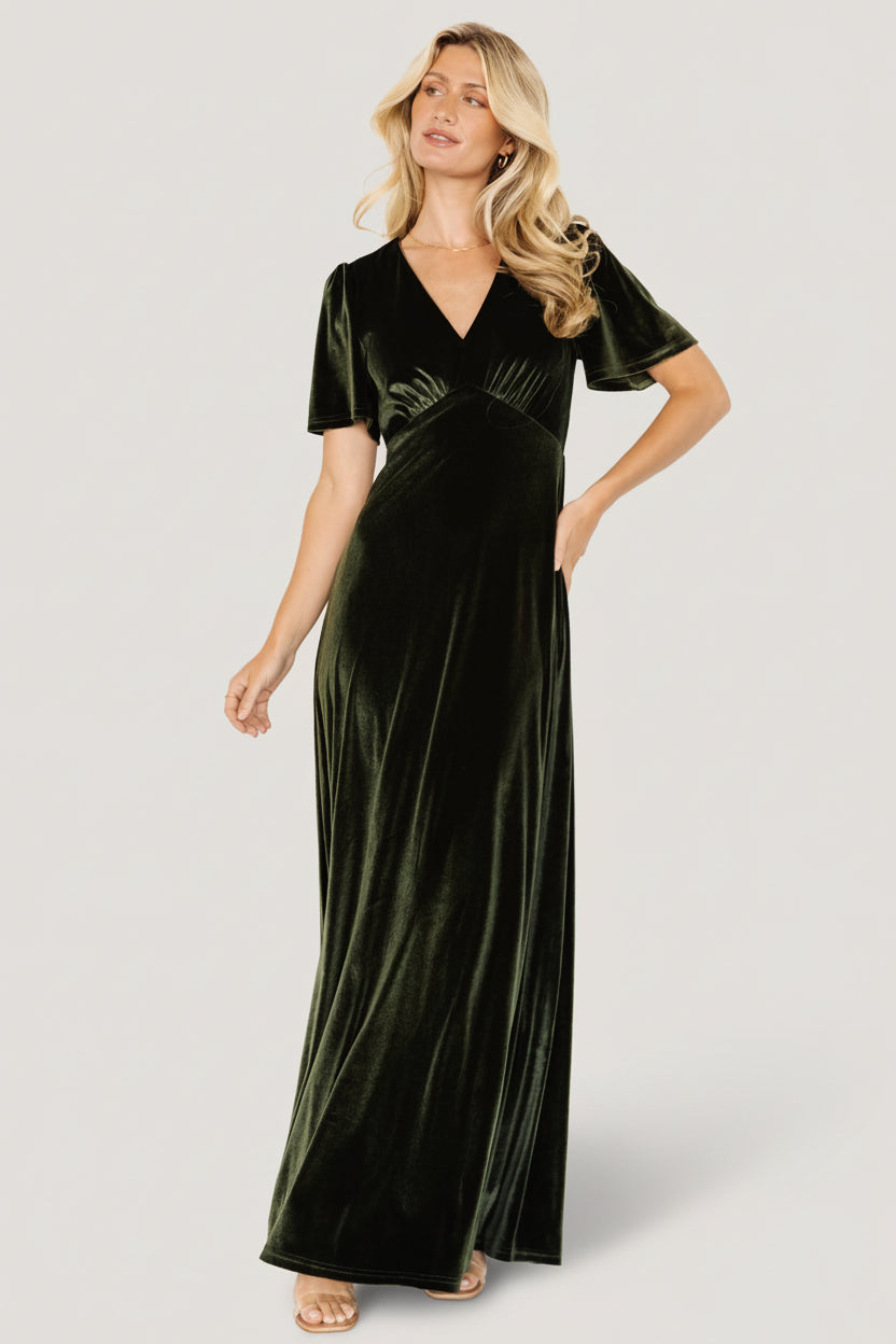 Baltic Born - Vivian Velvet Maxi Dress