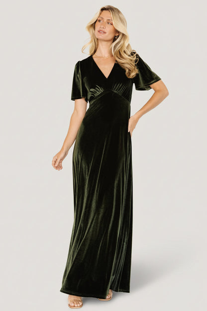 Baltic Born - Vivian Velvet Maxi Dress