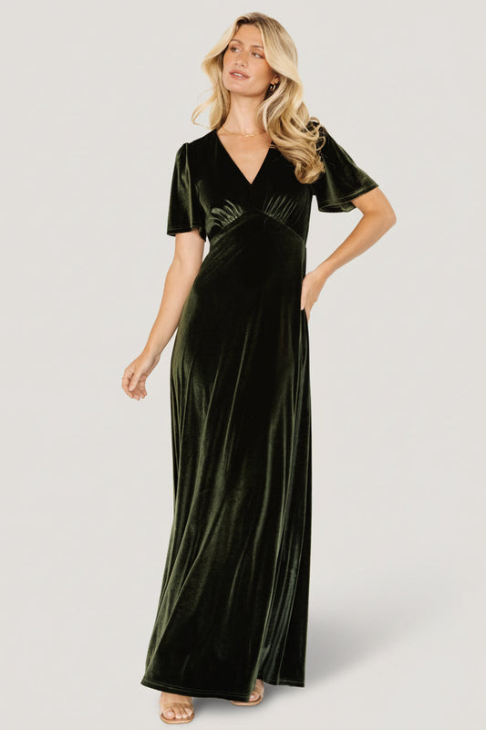 Baltic Born - Vivian Velvet Maxi Dress