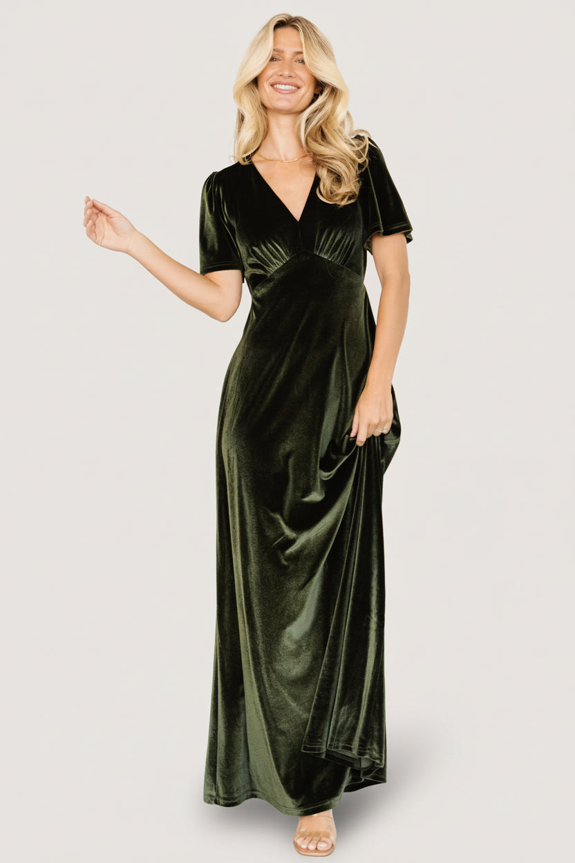 Baltic Born - Vivian Velvet Maxi Dress