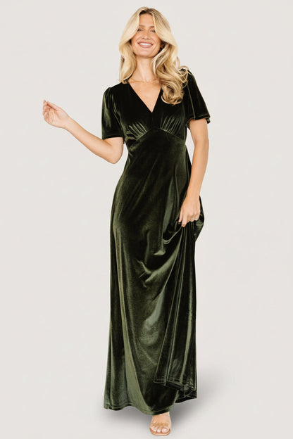 Baltic Born - Vivian Velvet Maxi Dress