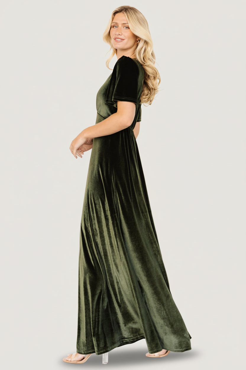 Baltic Born - Vivian Velvet Maxi Dress