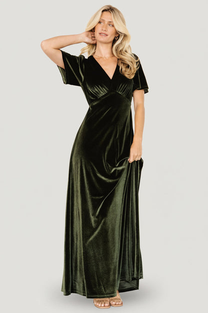 Baltic Born - Vivian Velvet Maxi Dress