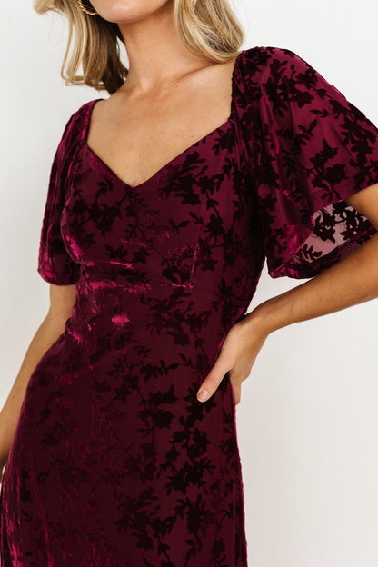 Baltic Born - Everley Velvet Maxi Dress