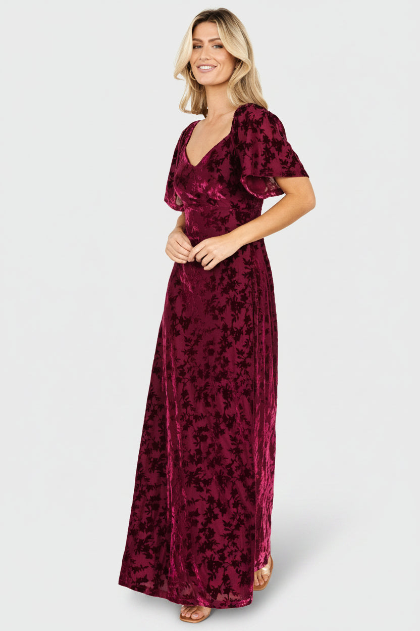 Baltic Born - Everley Velvet Maxi Dress
