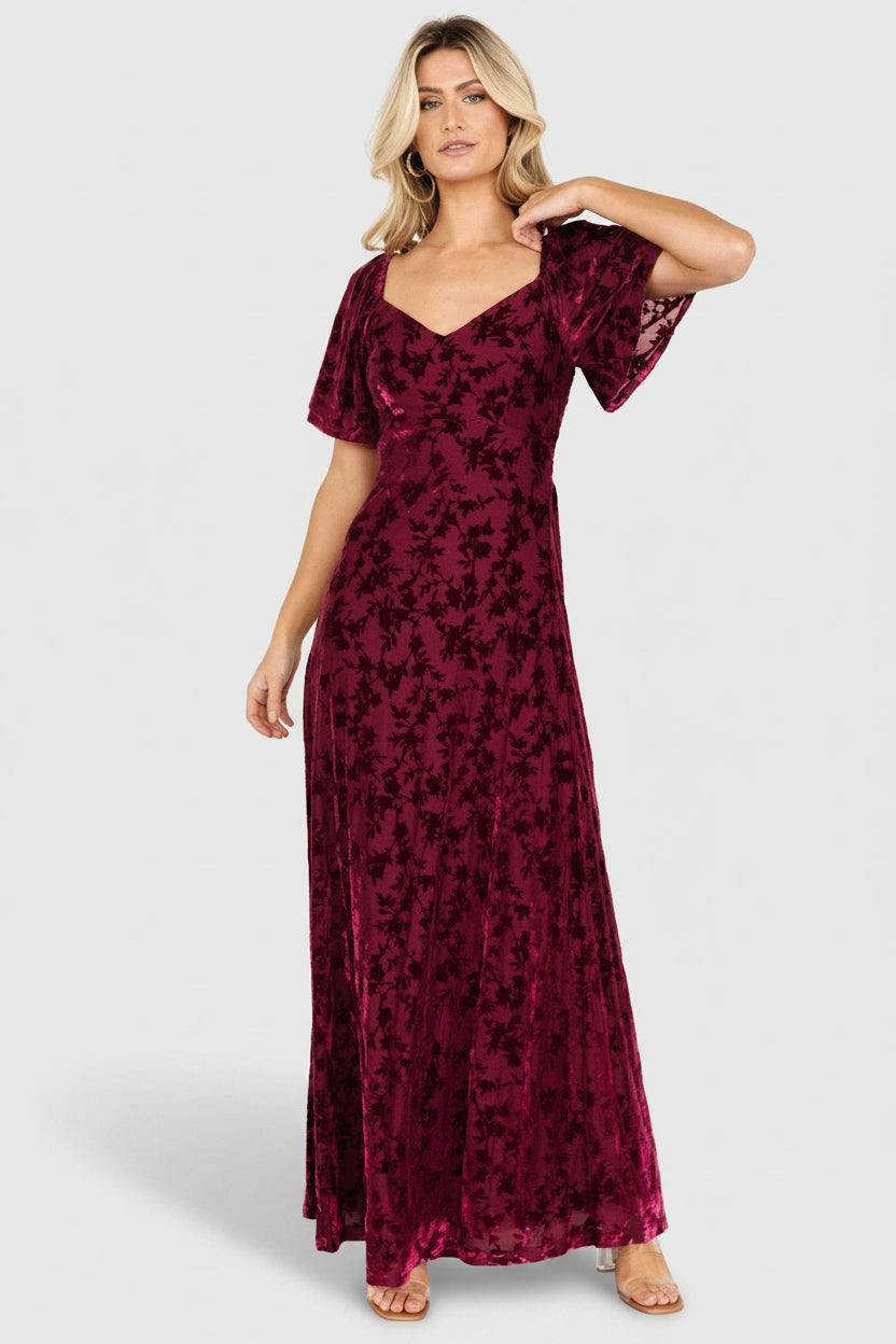 Baltic Born - Everley Velvet Maxi Dress