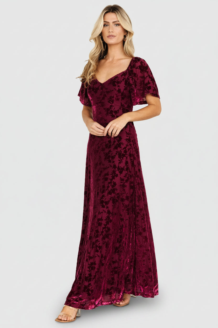 Baltic Born - Everley Velvet Maxi Dress