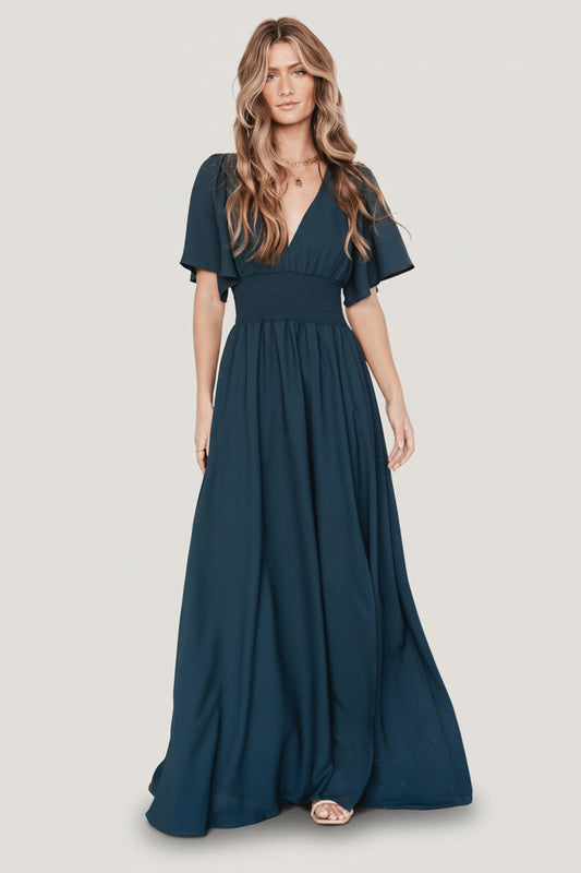Baltic Born - Verona Smocked Maxi Dress