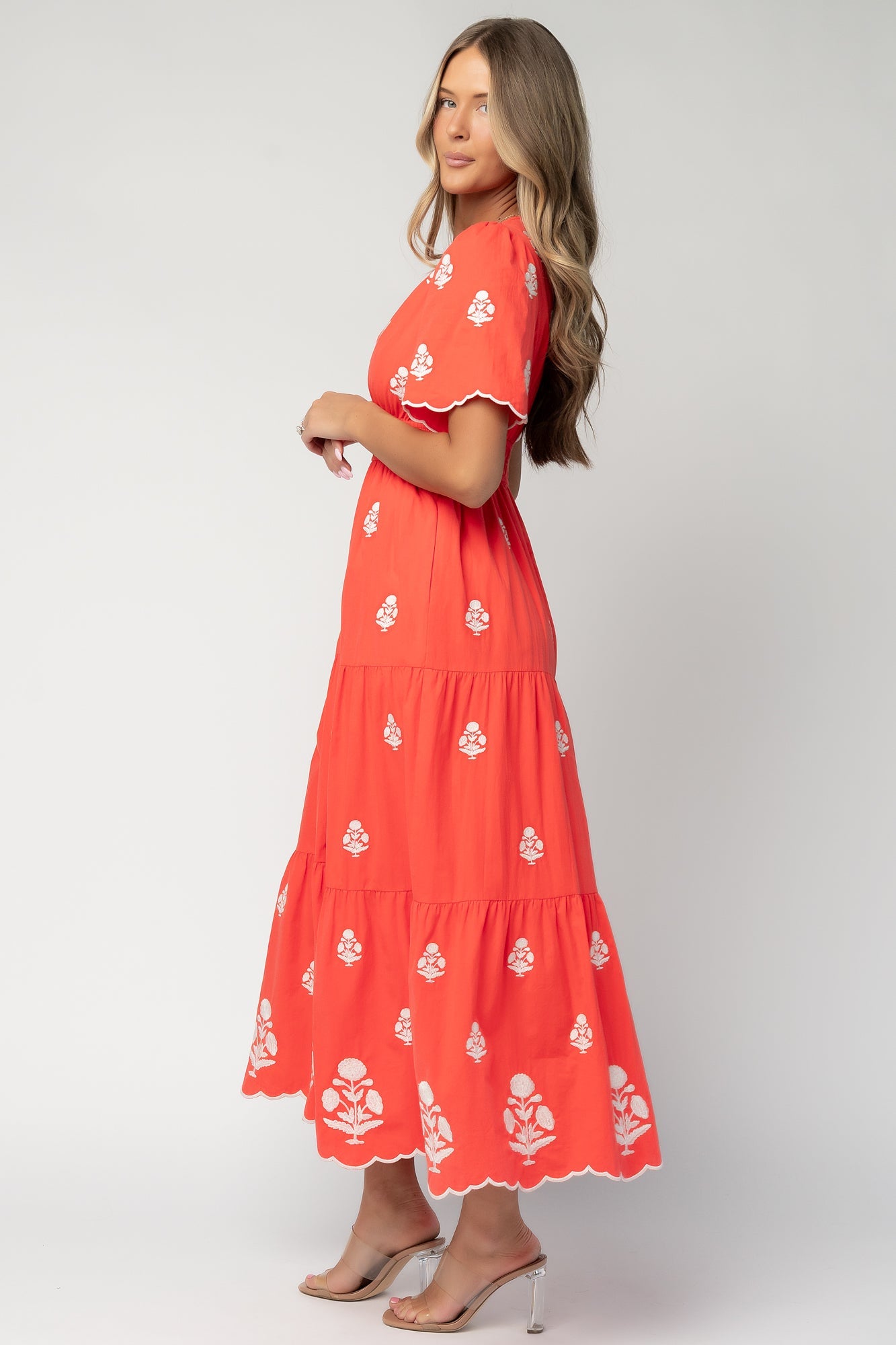 Baltic Born - Delilah Embroidered Maxi Dress
