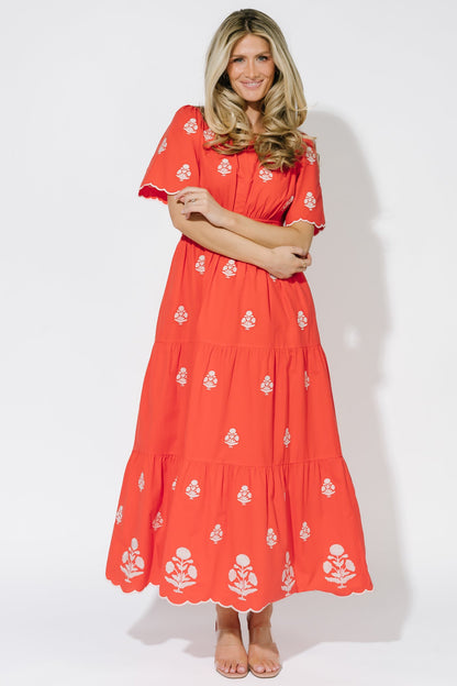 Baltic Born - Delilah Embroidered Maxi Dress