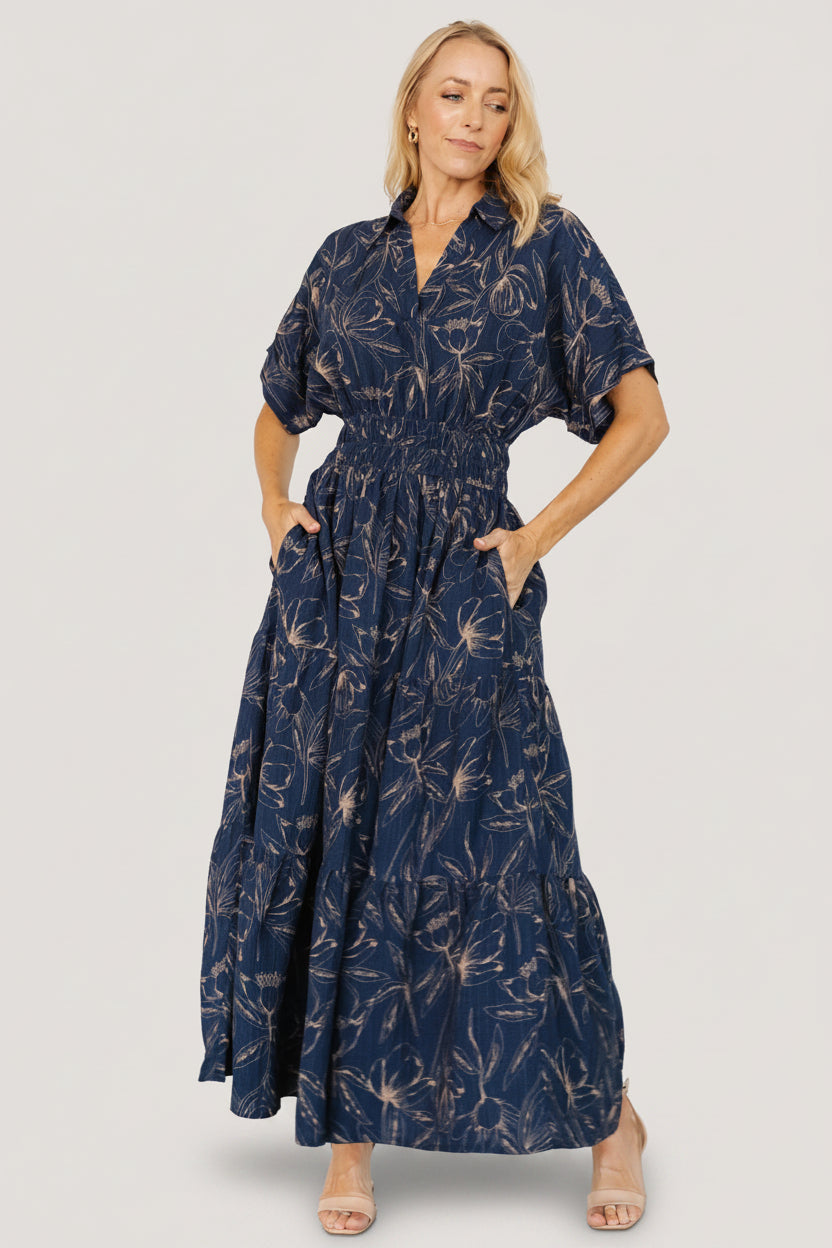 Baltic Born - Hedda Tiered Maxi Dress