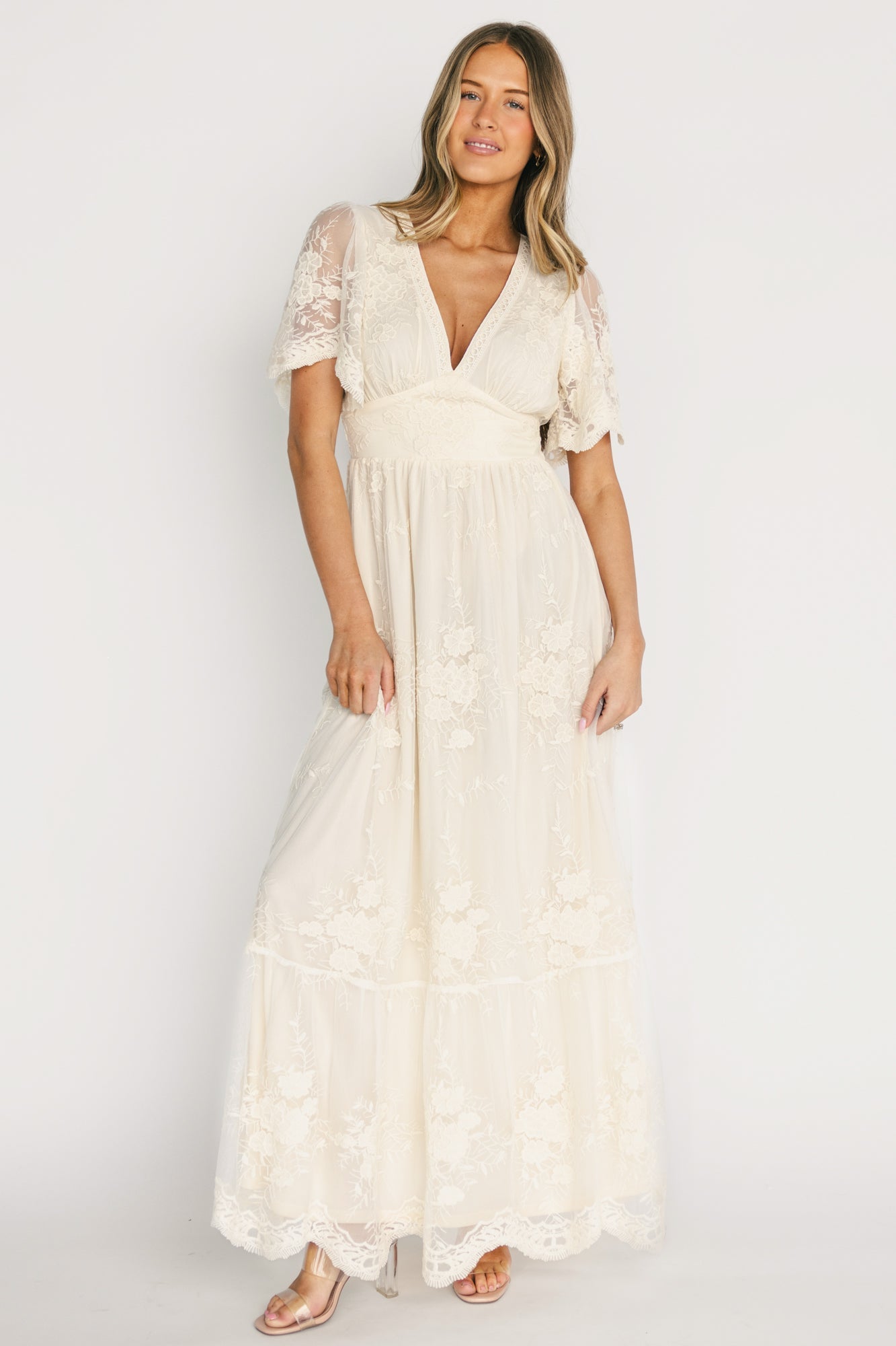 Baltic Born - Rosalia Lace Maxi Dress
