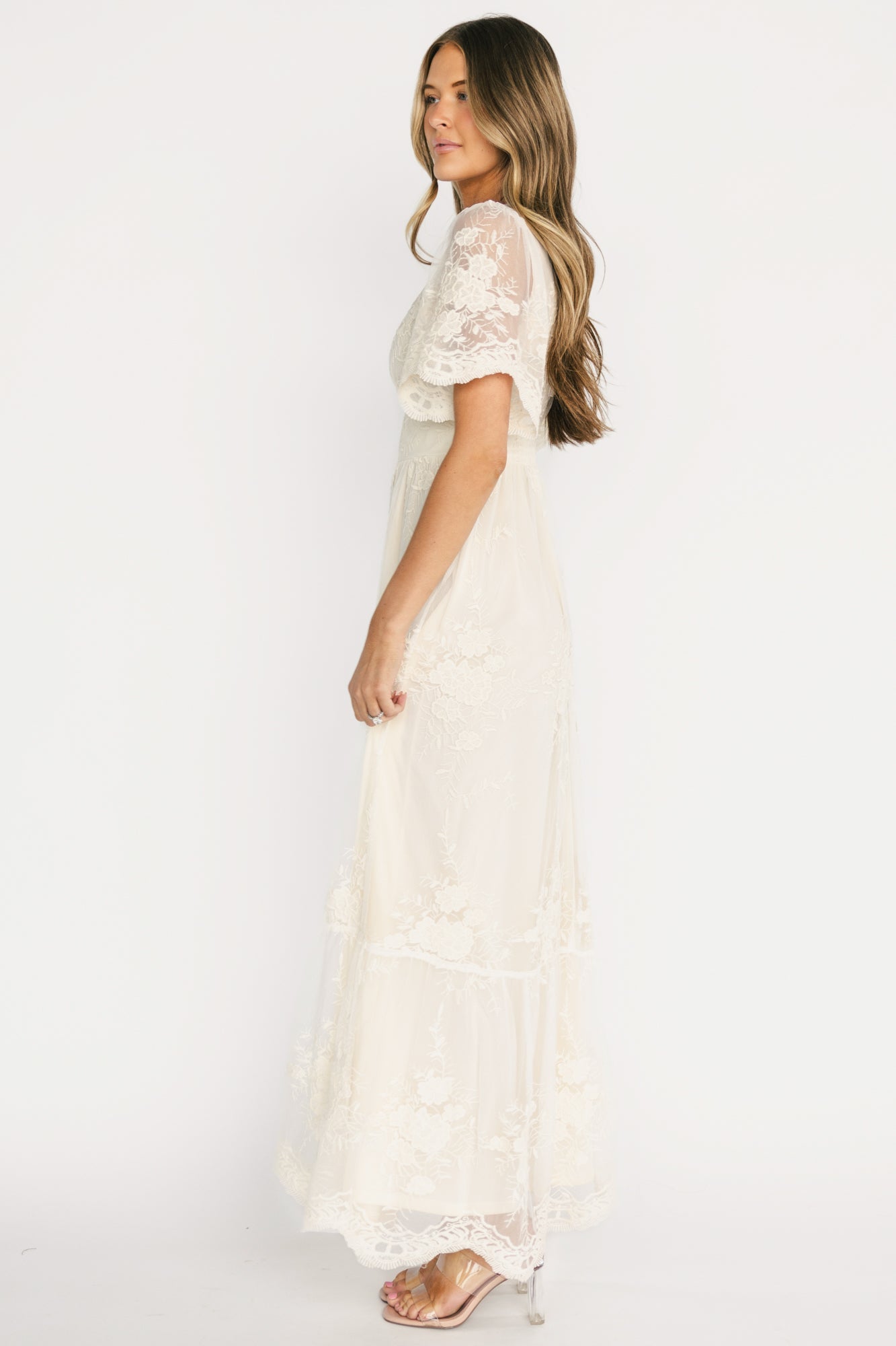 Baltic Born - Rosalia Lace Maxi Dress