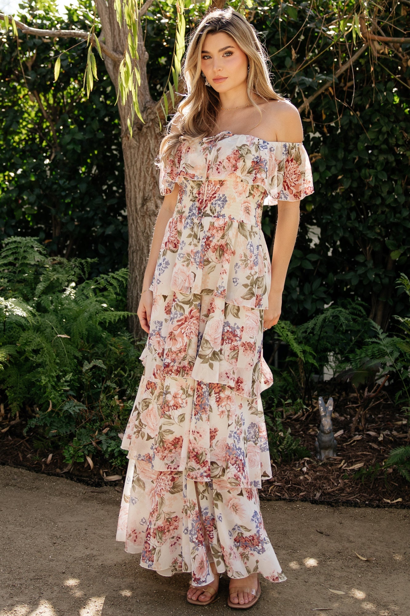 Baltic Born - Carina Off Shoulder Maxi Dress