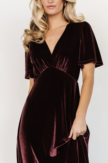 Baltic Born - Vivian Velvet Maxi Dress