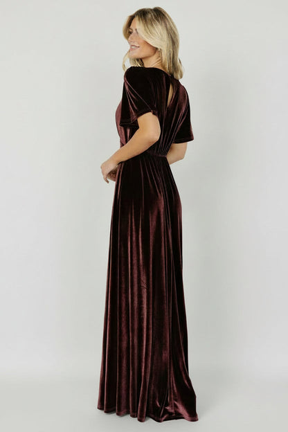 Baltic Born - Vivian Velvet Maxi Dress