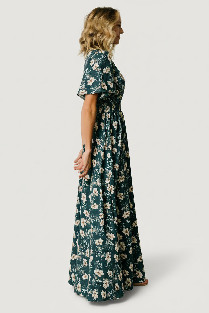 Baltic Born - Verona Smocked Maxi Dress