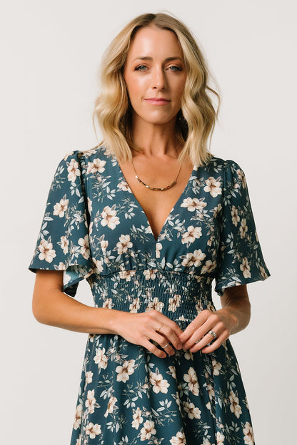 Baltic Born - Verona Smocked Maxi Dress