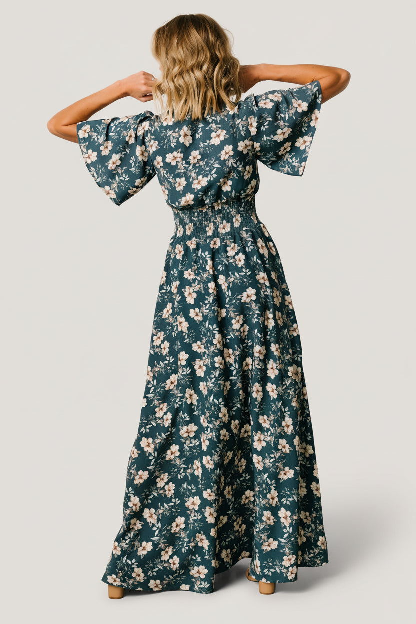 Baltic Born - Verona Smocked Maxi Dress