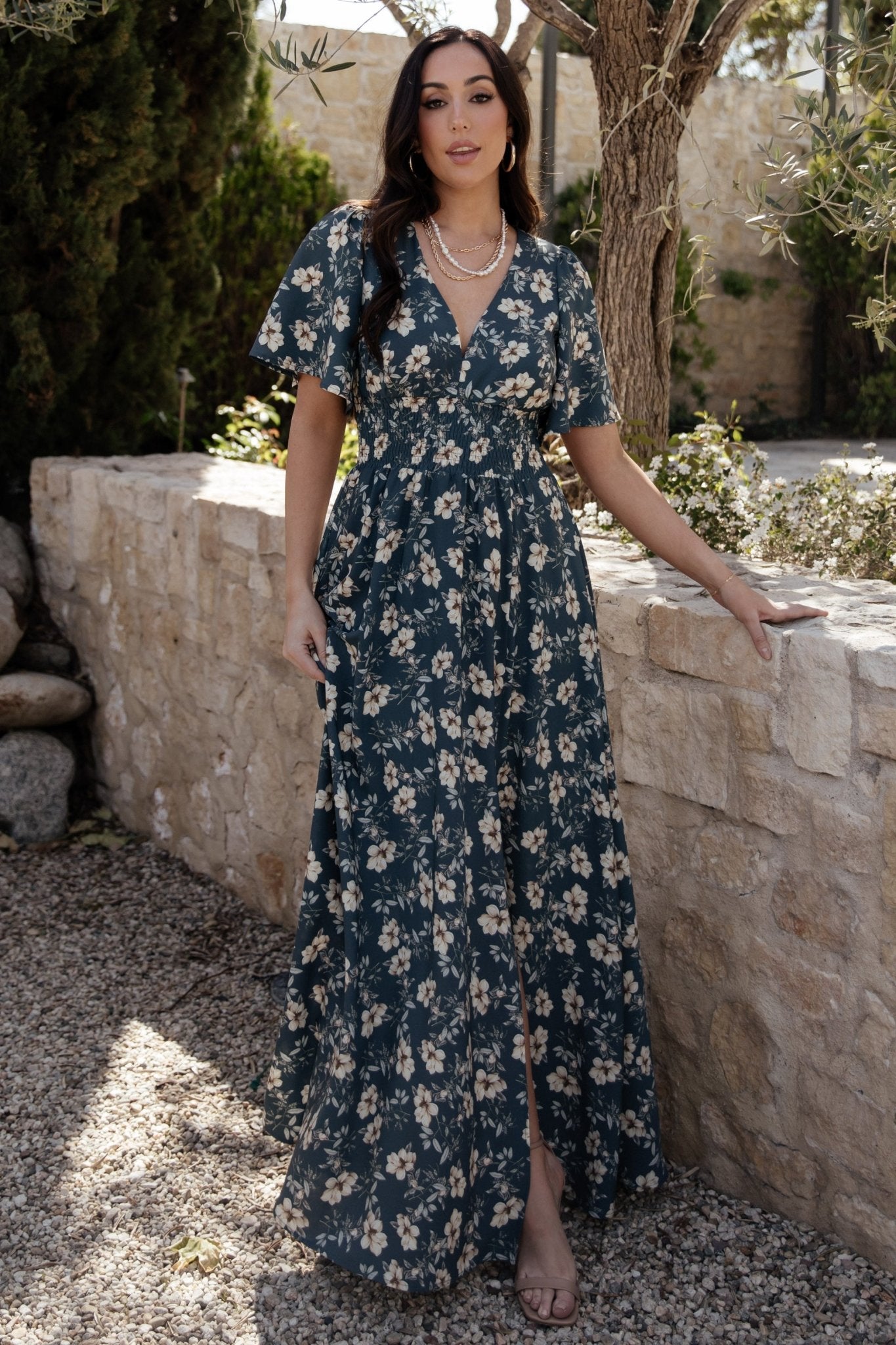Baltic Born - Verona Smocked Maxi Dress