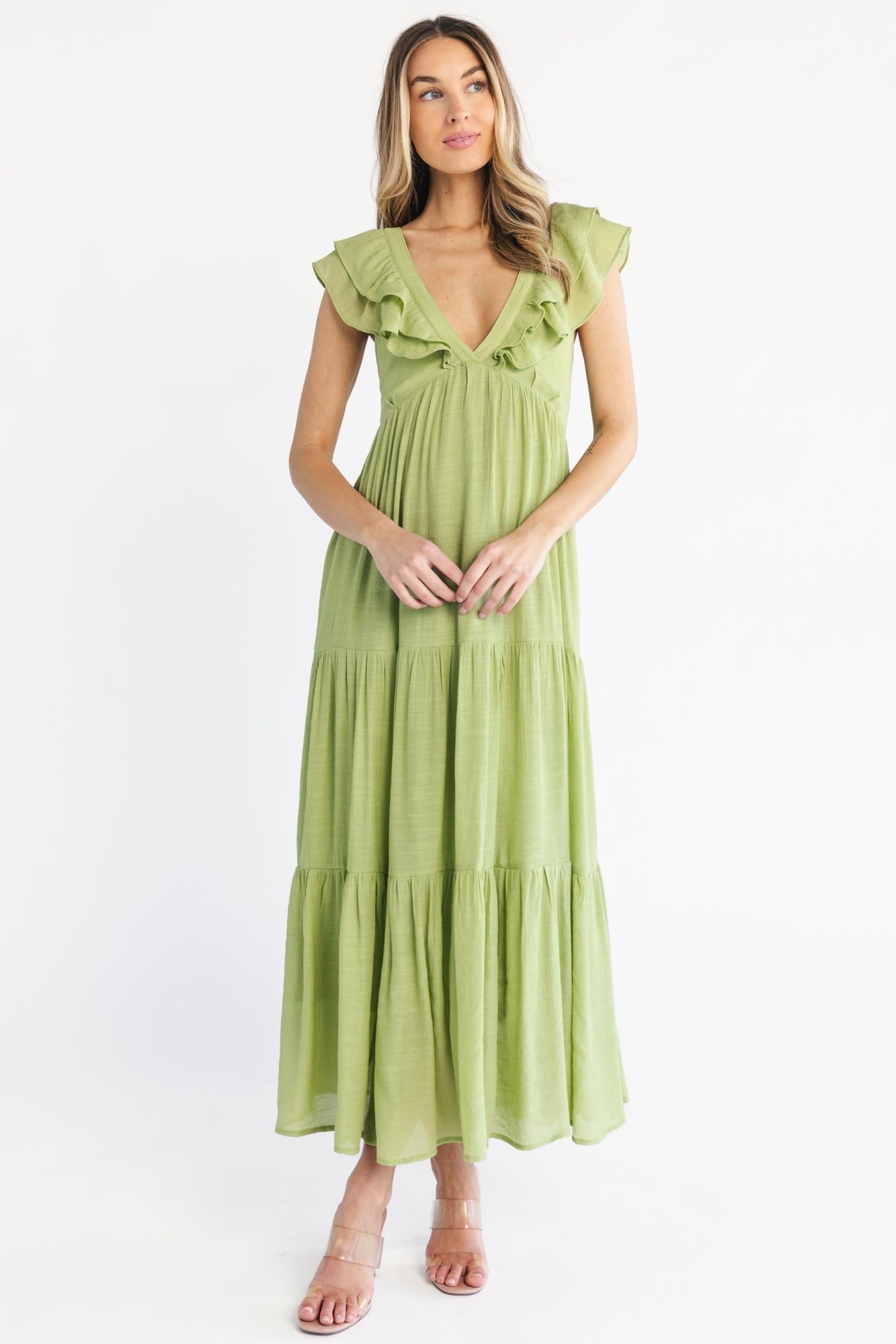 Baltic Born - Mika Ruffle Maxi Dress