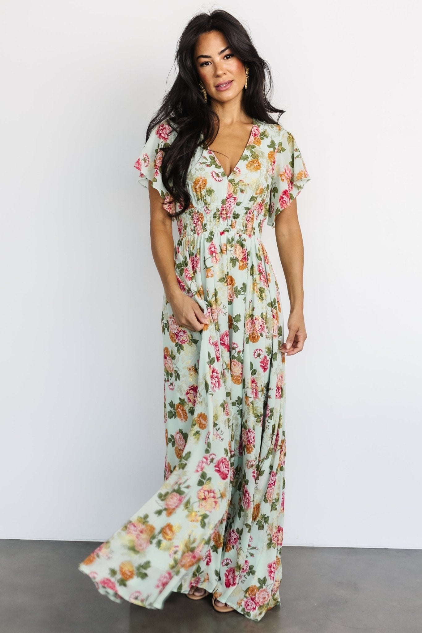 Baltic Born - Lynlee Metallic Maxi Dress