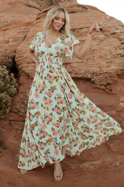 Baltic Born - Lynlee Metallic Maxi Dress