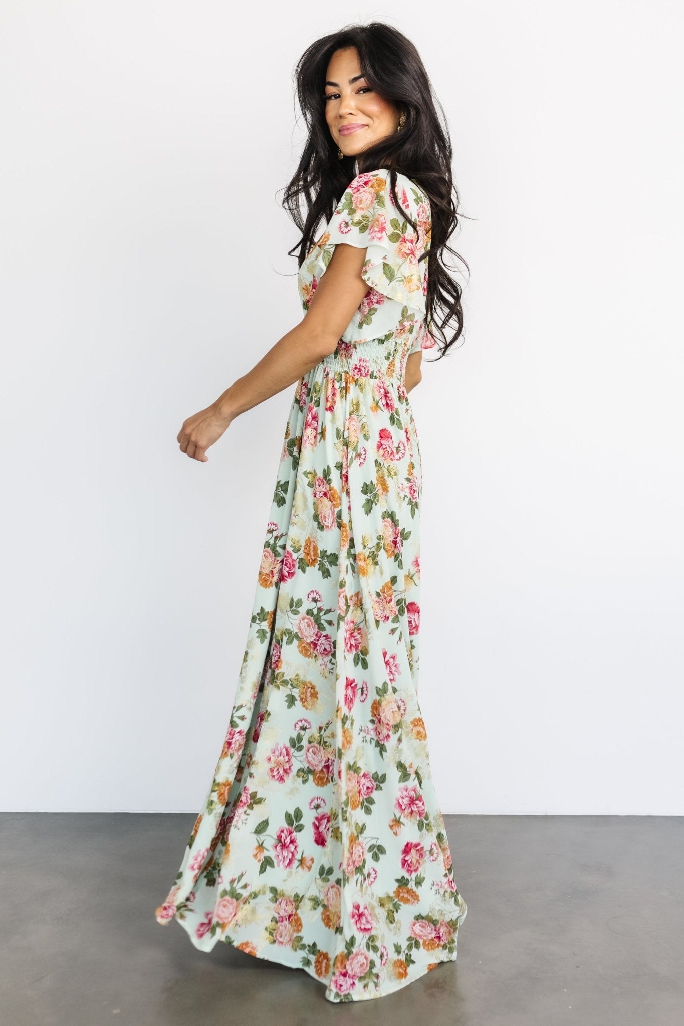 Baltic Born - Lynlee Metallic Maxi Dress