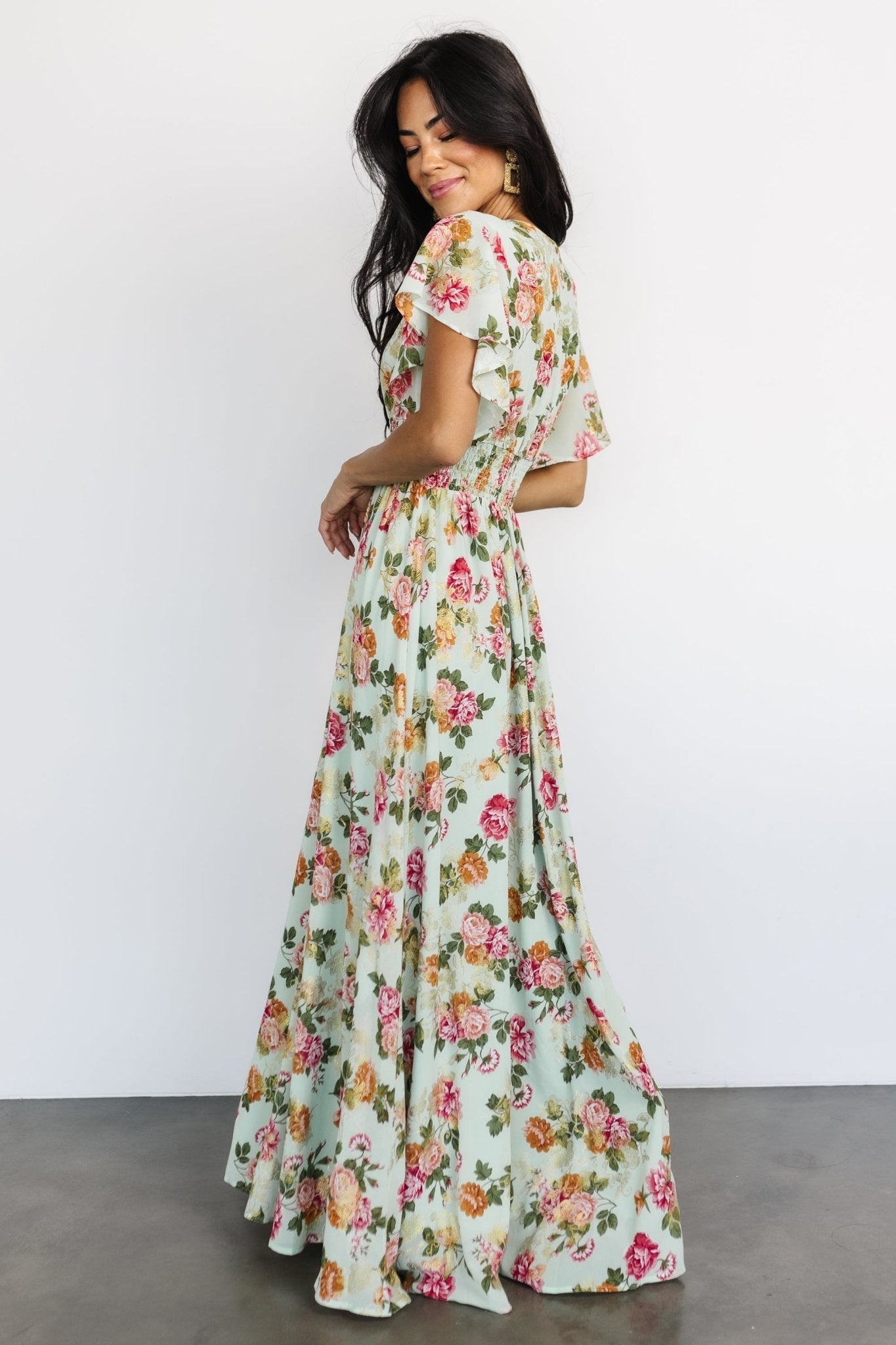 Baltic Born - Lynlee Metallic Maxi Dress