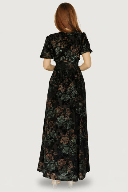 Baltic Born - Leslie Velvet Maxi Dress