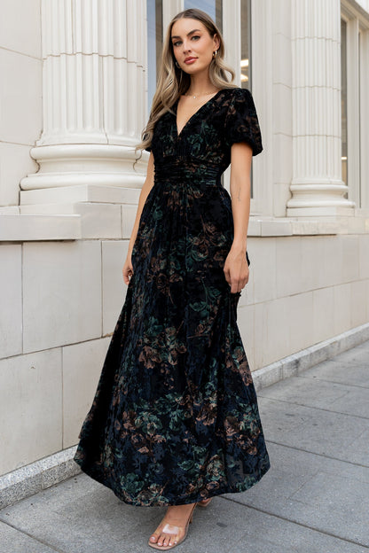 Baltic Born - Leslie Velvet Maxi Dress
