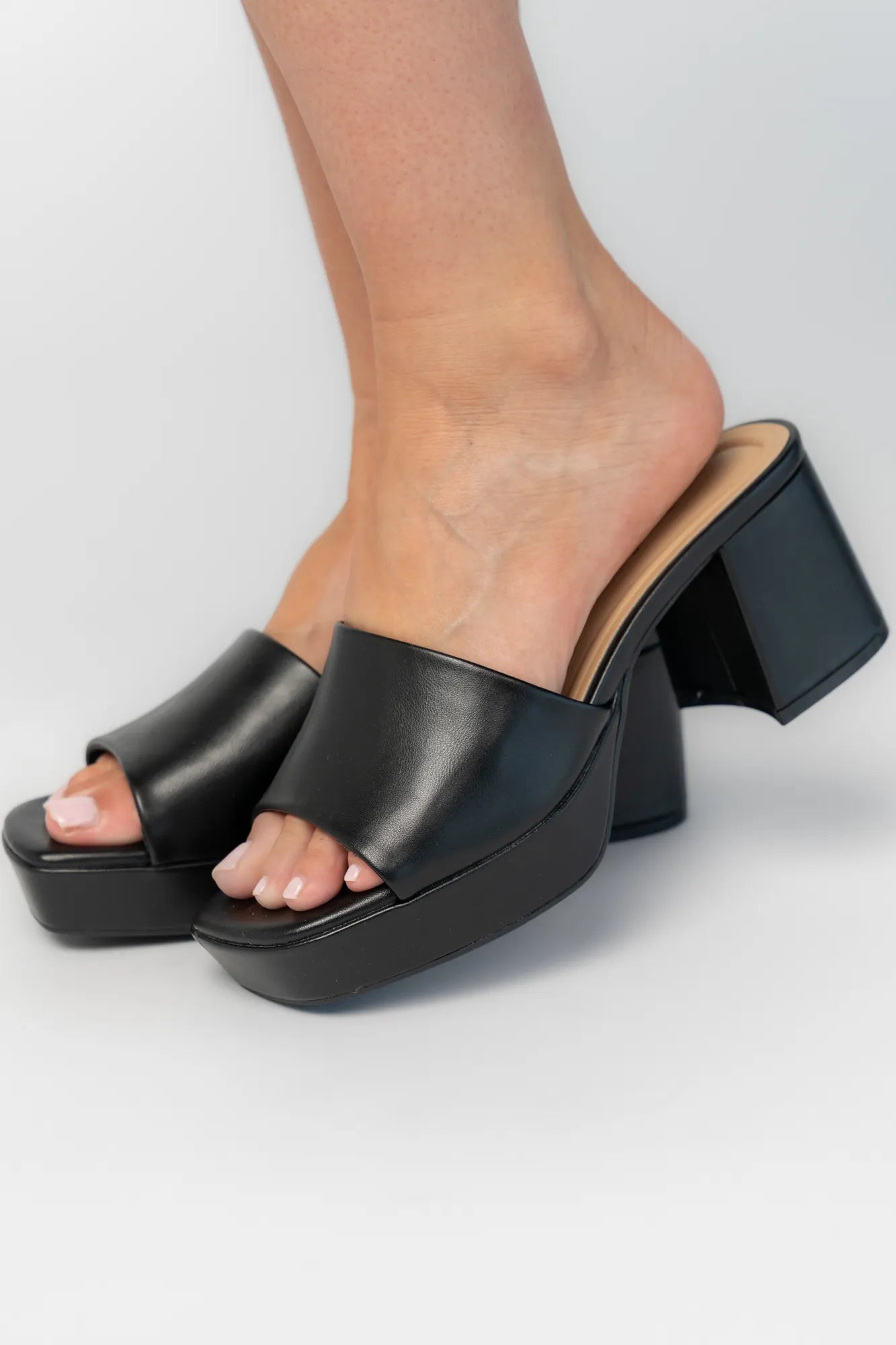 Baltic Born - Adenine Platform Chunky Heel