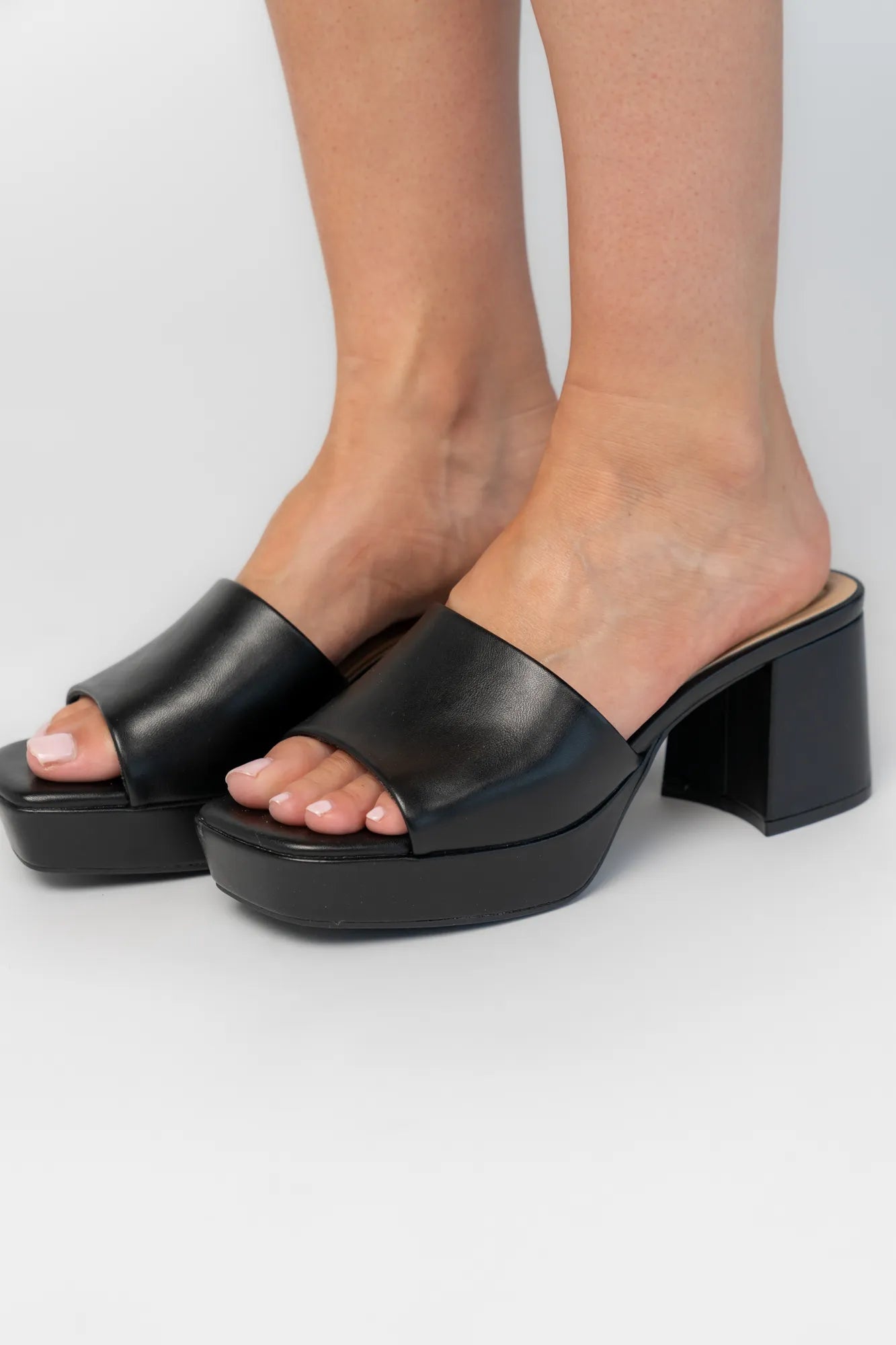Baltic Born - Adenine Platform Chunky Heel