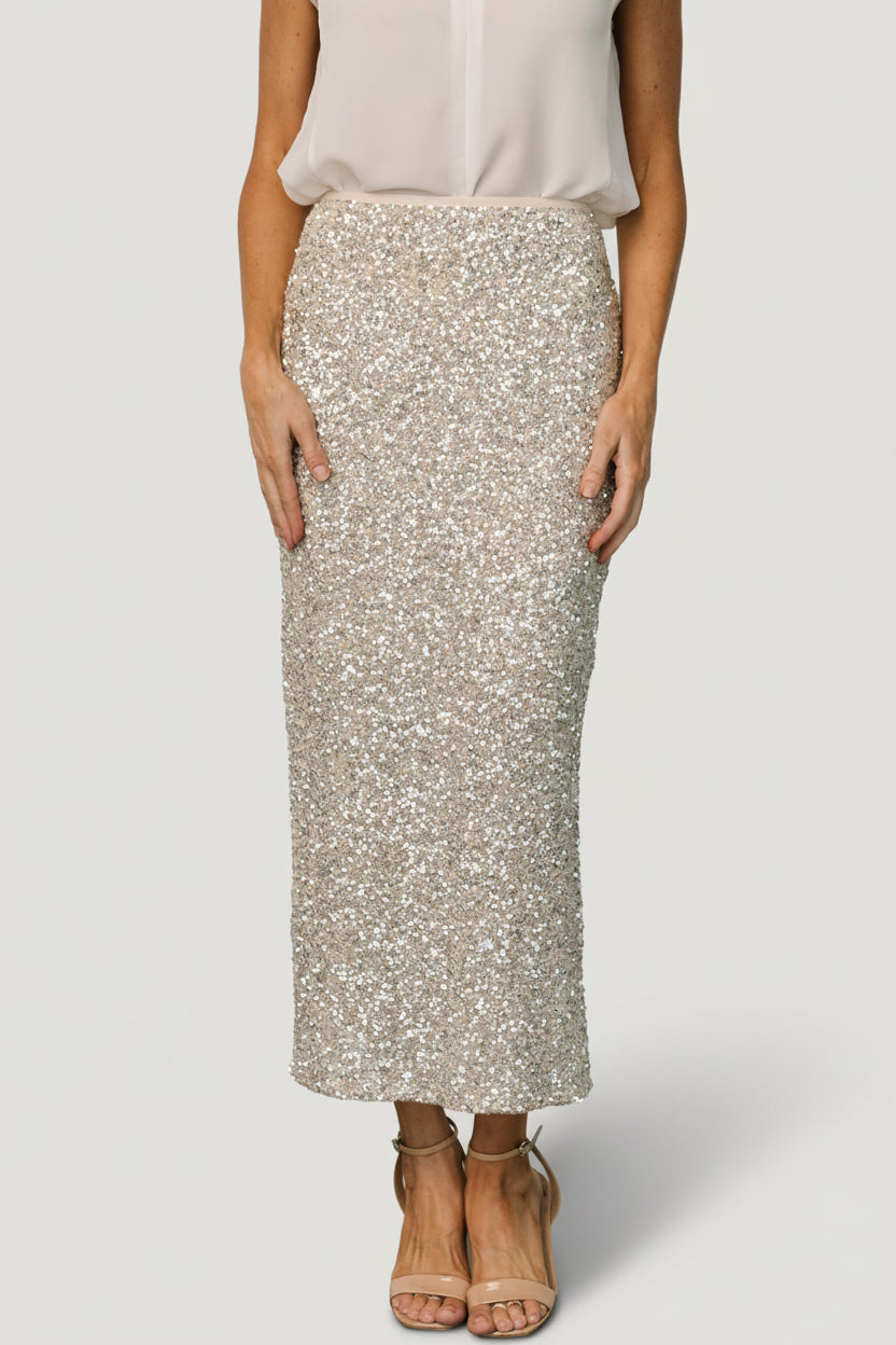 Baltic Born - Charmed Sequin Midi Skirt