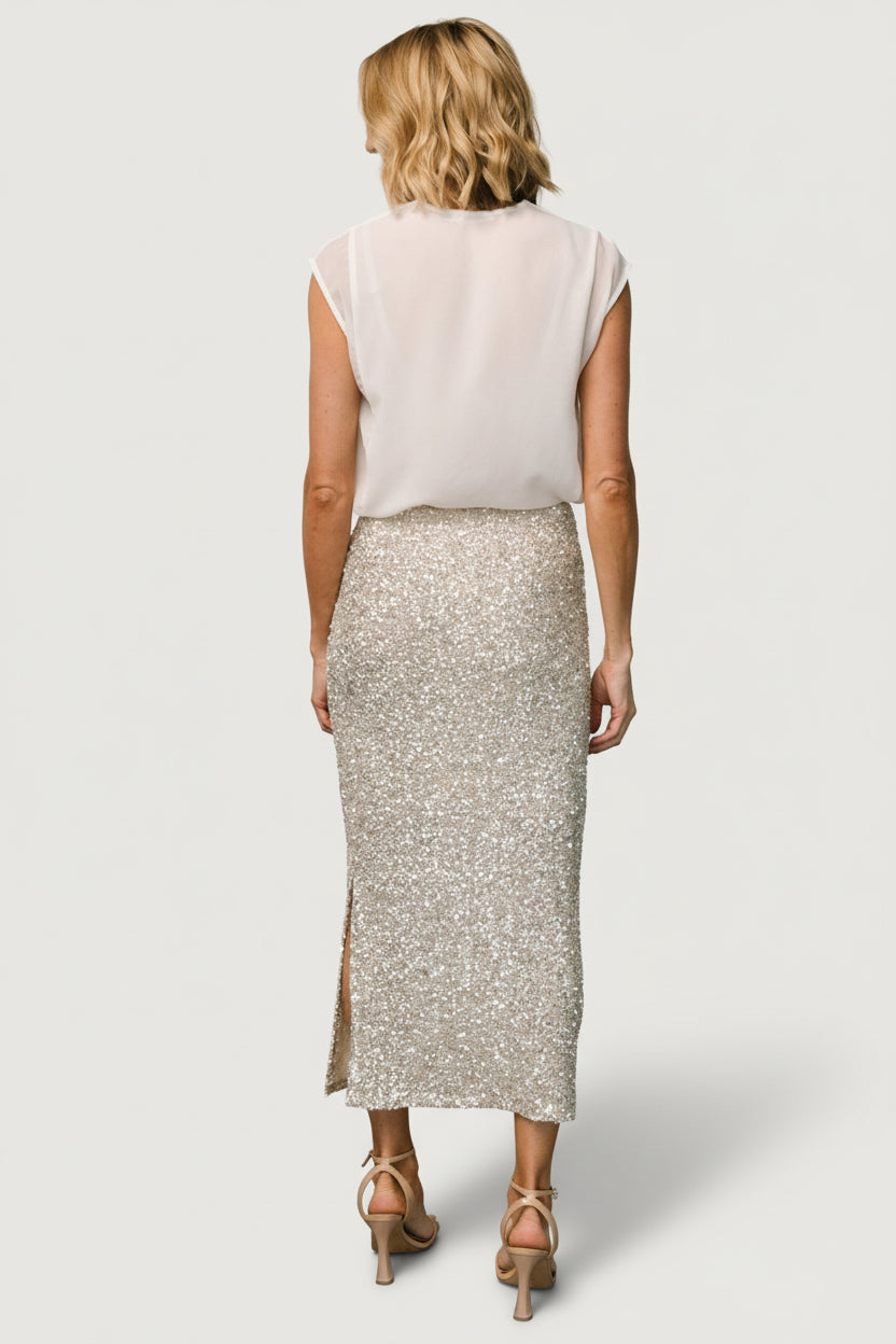 Baltic Born - Charmed Sequin Midi Skirt