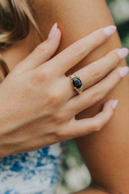 Baltic Born - The Maddie Ring in Onyx