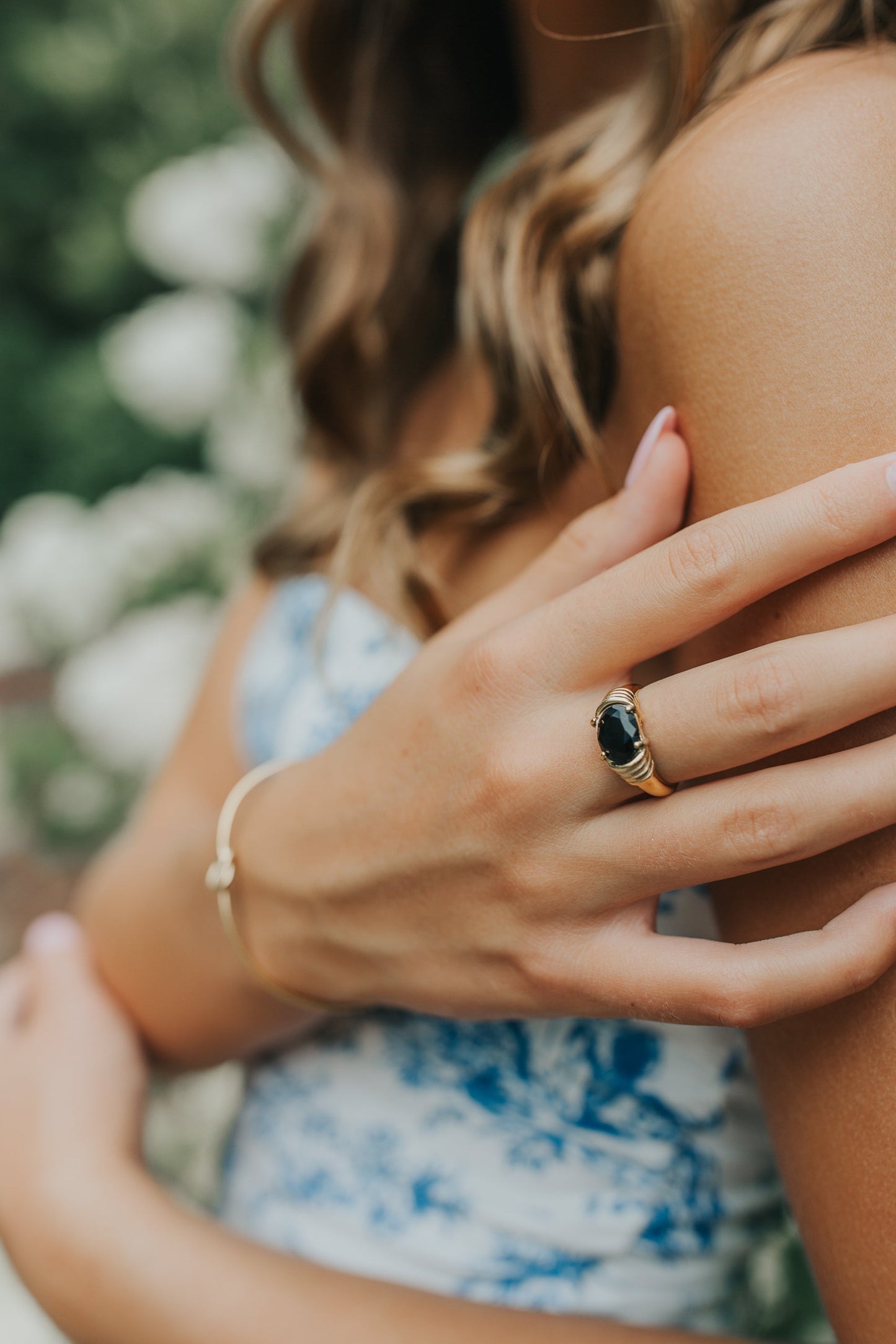 Baltic Born - The Maddie Ring in Onyx