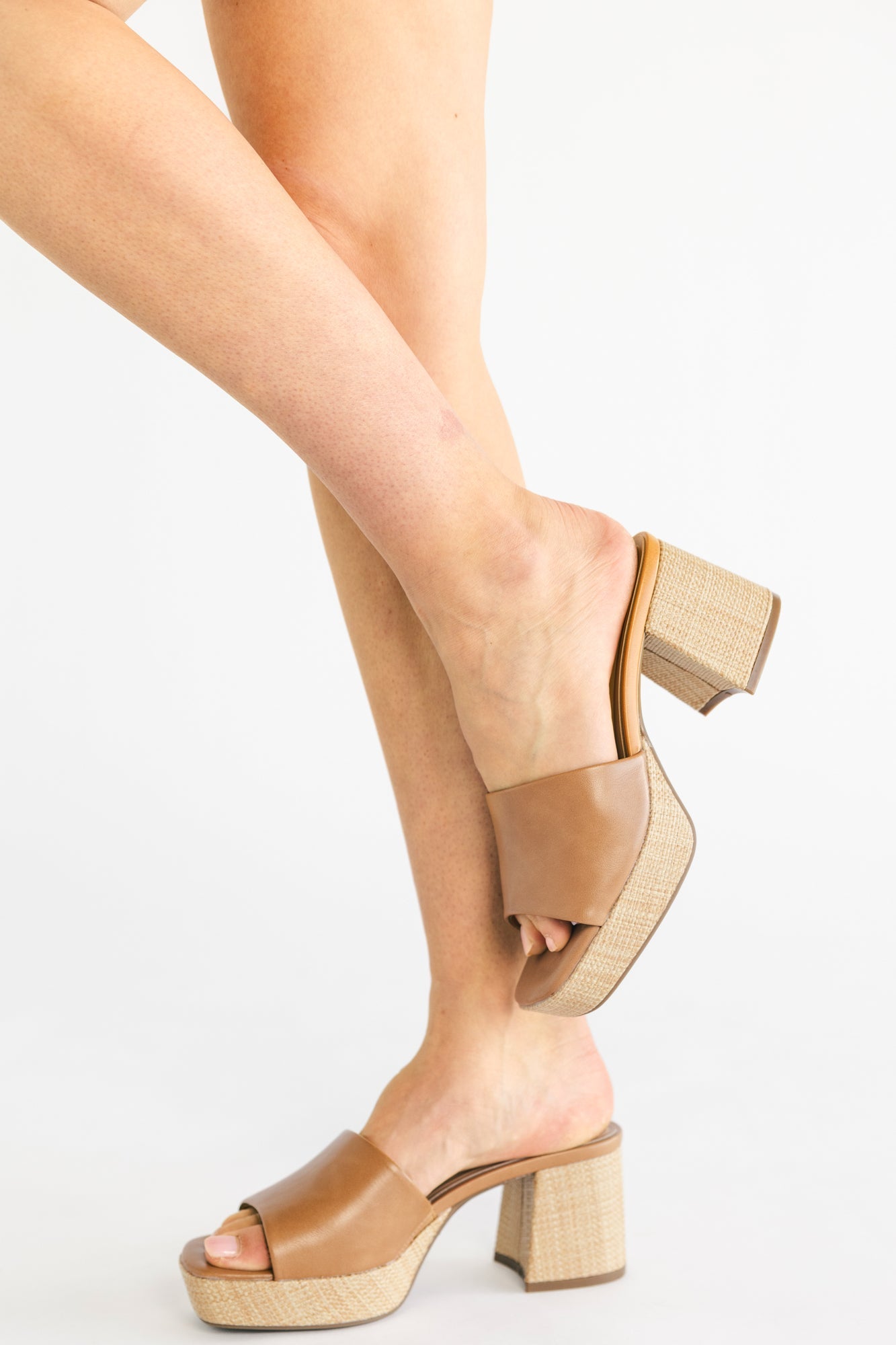 Baltic Born - Adenine Platform Chunky Heel