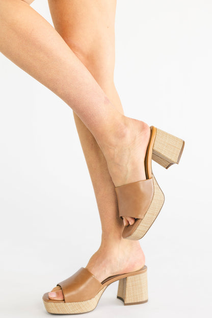 Baltic Born - Adenine Platform Chunky Heel
