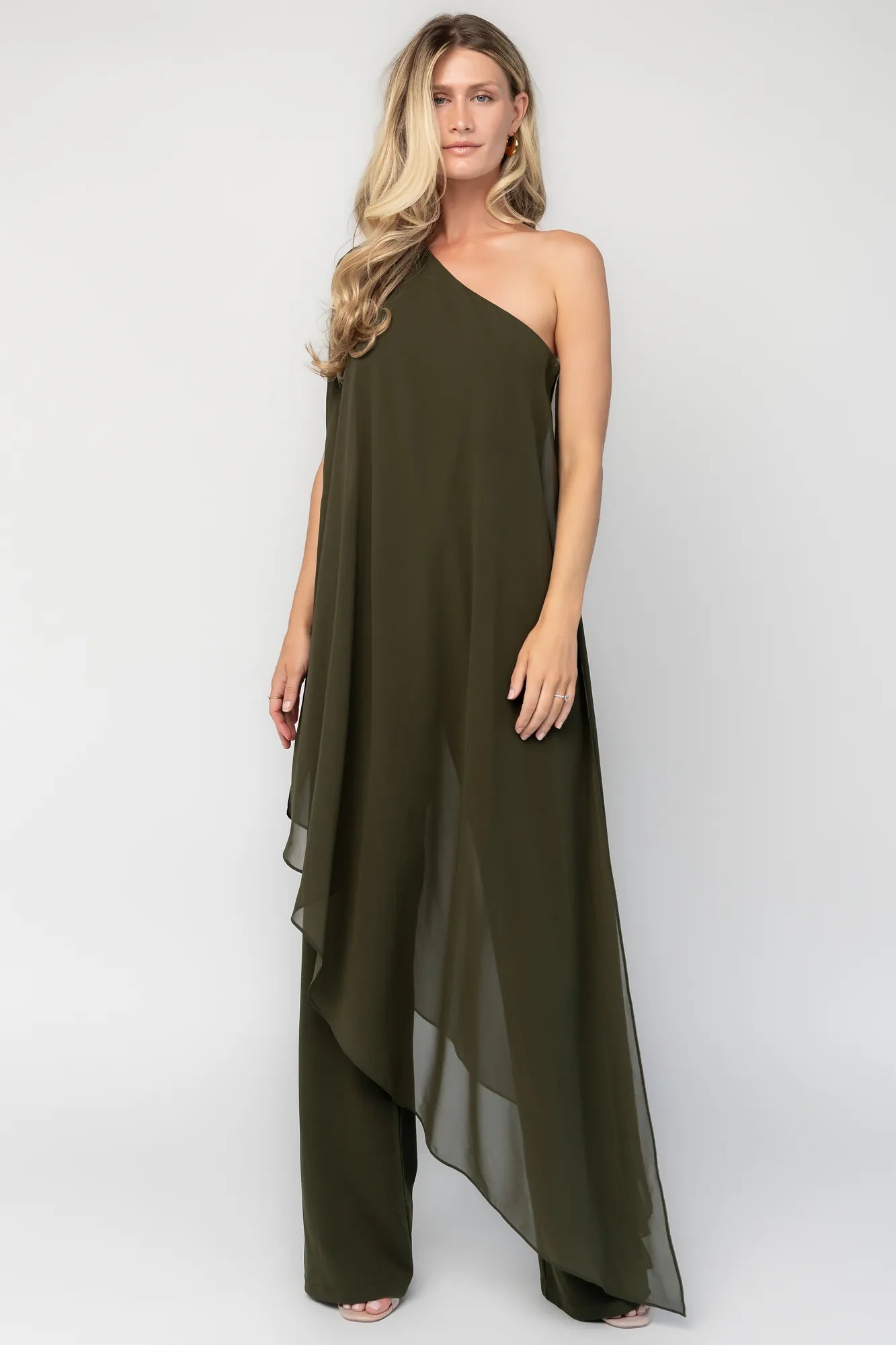 Baltic Born - Penthouse One Shoulder Jumpsuit