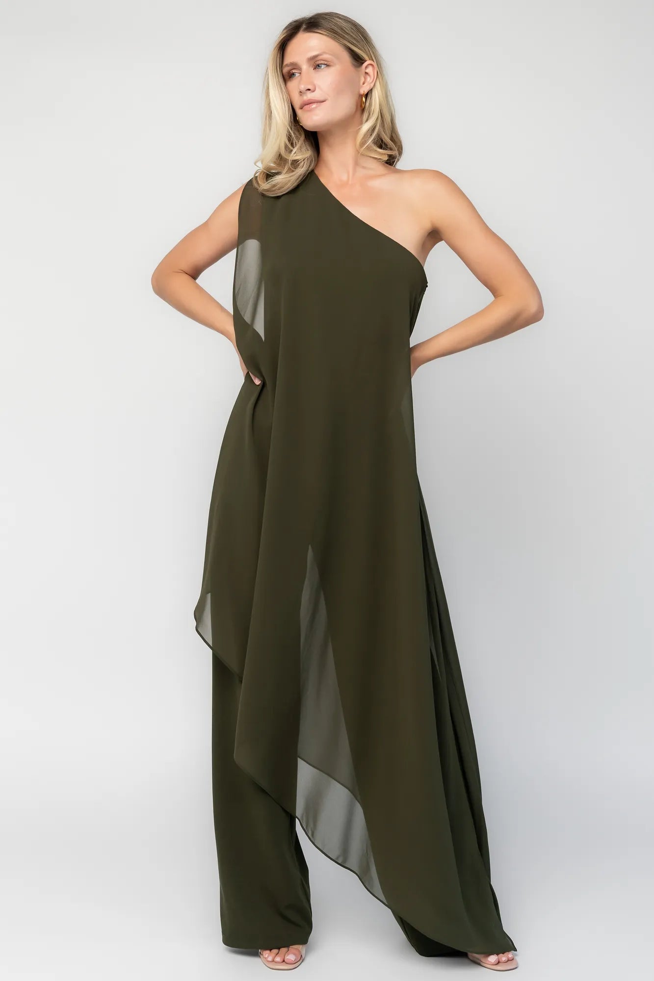 Baltic Born - Penthouse One Shoulder Jumpsuit