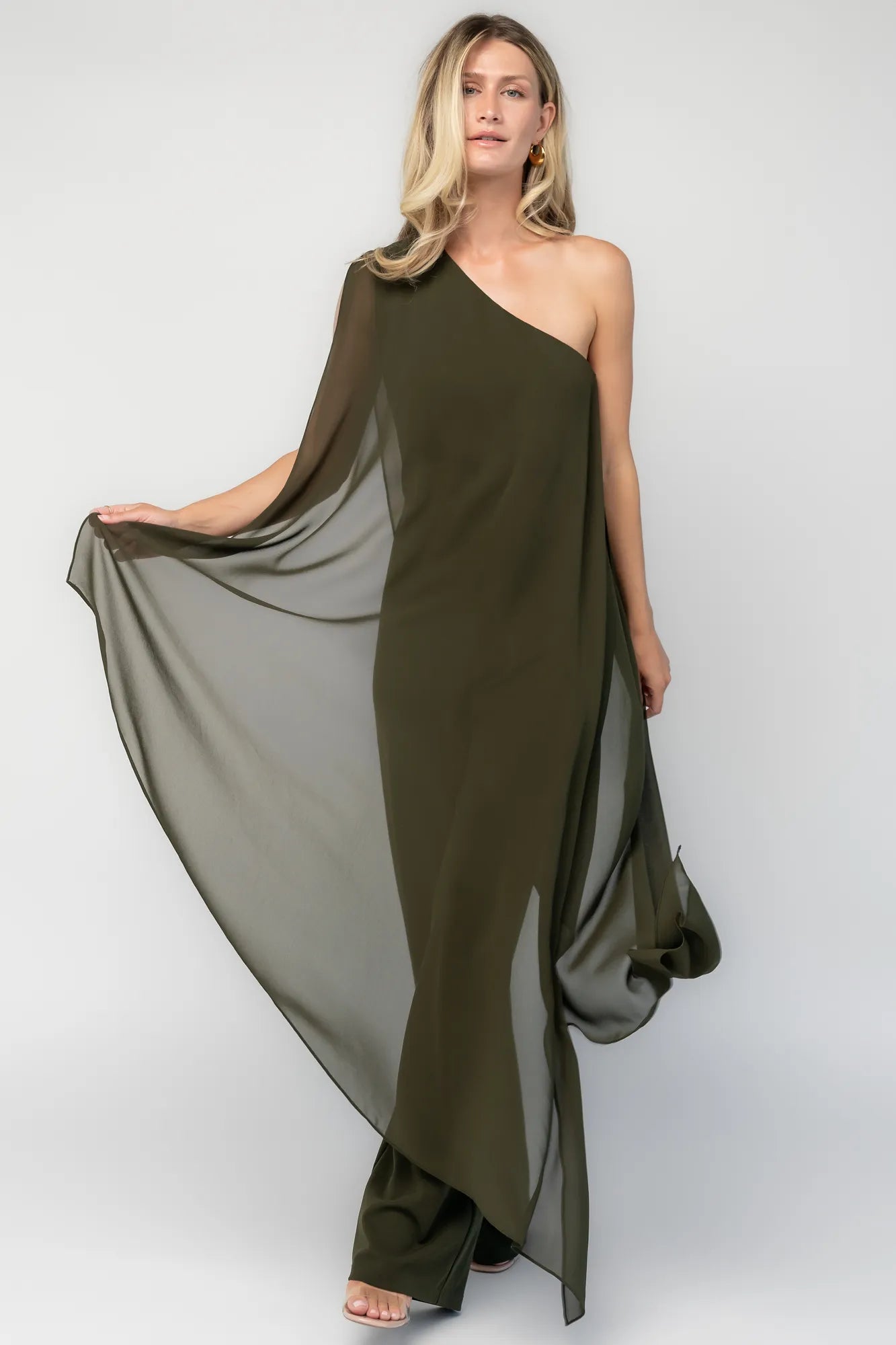 Baltic Born - Penthouse One Shoulder Jumpsuit