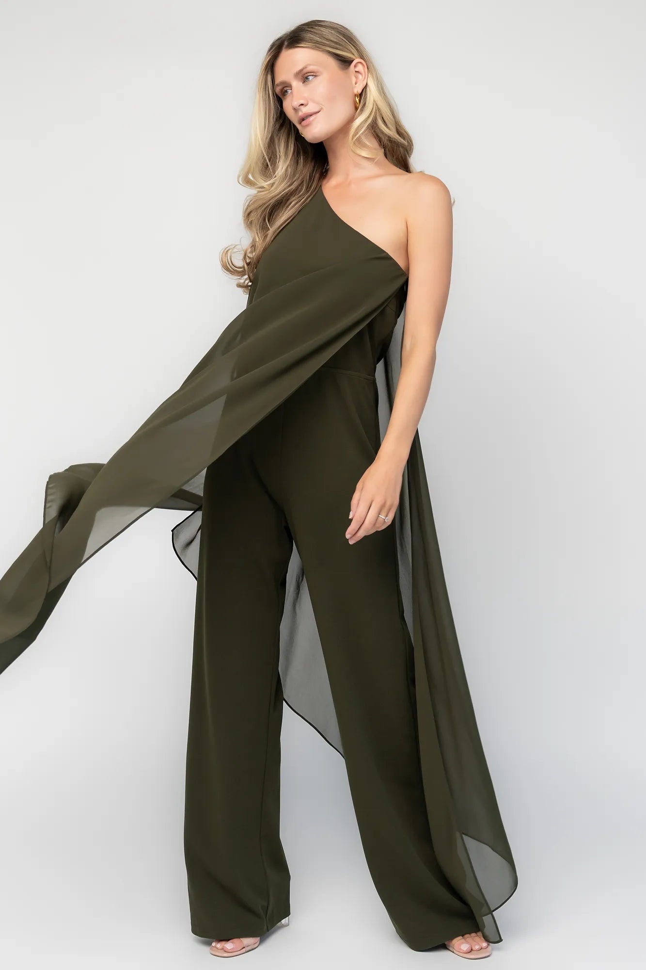 Baltic Born - Penthouse One Shoulder Jumpsuit