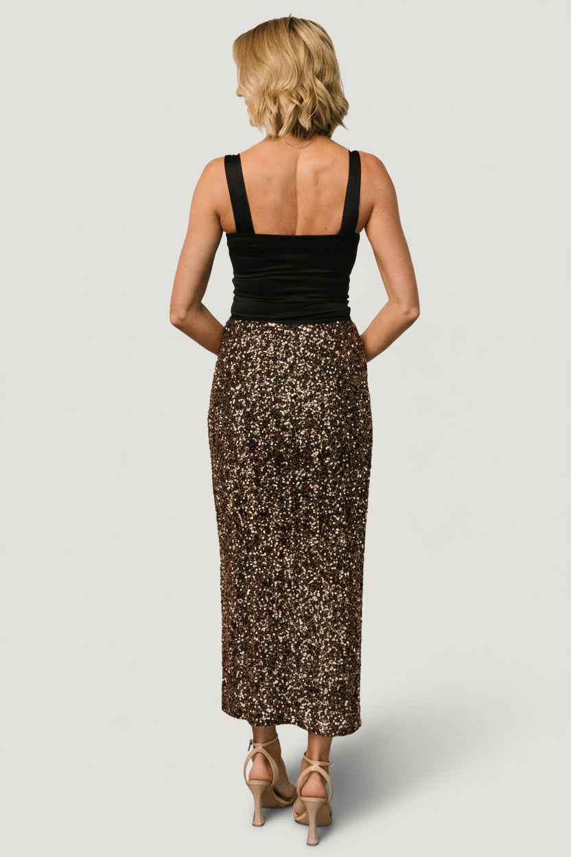 Baltic Born - Charmed Sequin Midi Skirt