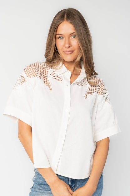 Baltic Born - Jordin Embroidered Top