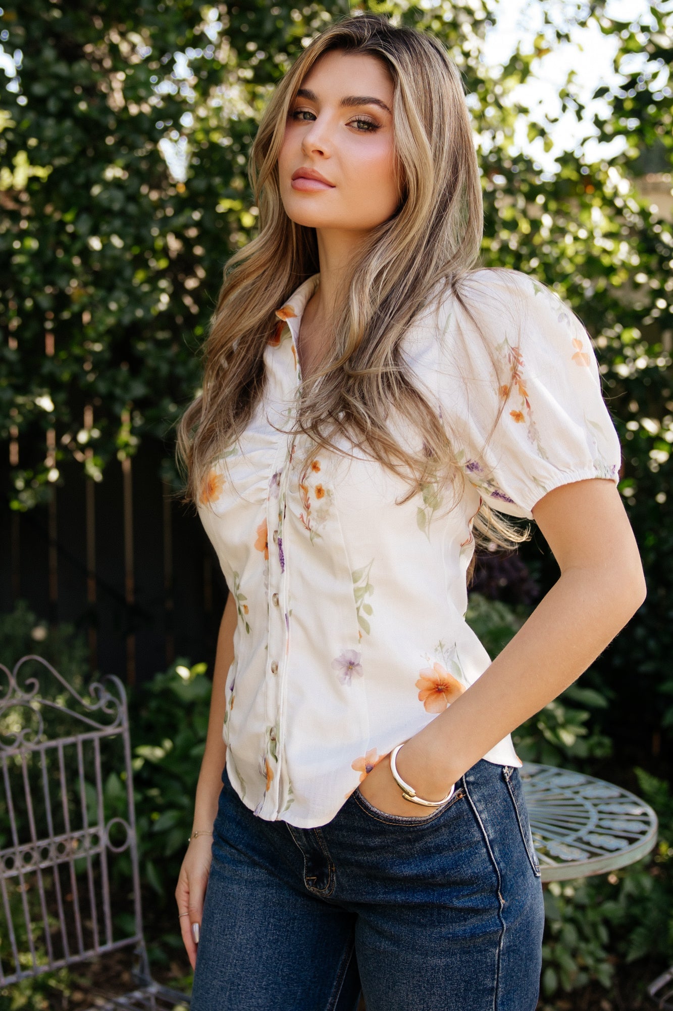 Baltic Born - Fiona Button Up Blouse