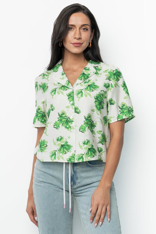 Baltic Born - Mar Button Up Top