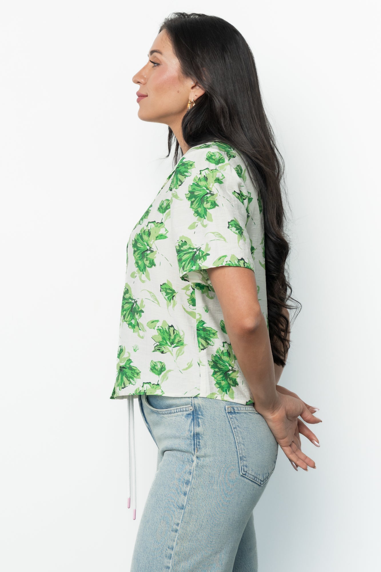 Baltic Born - Mar Button Up Top