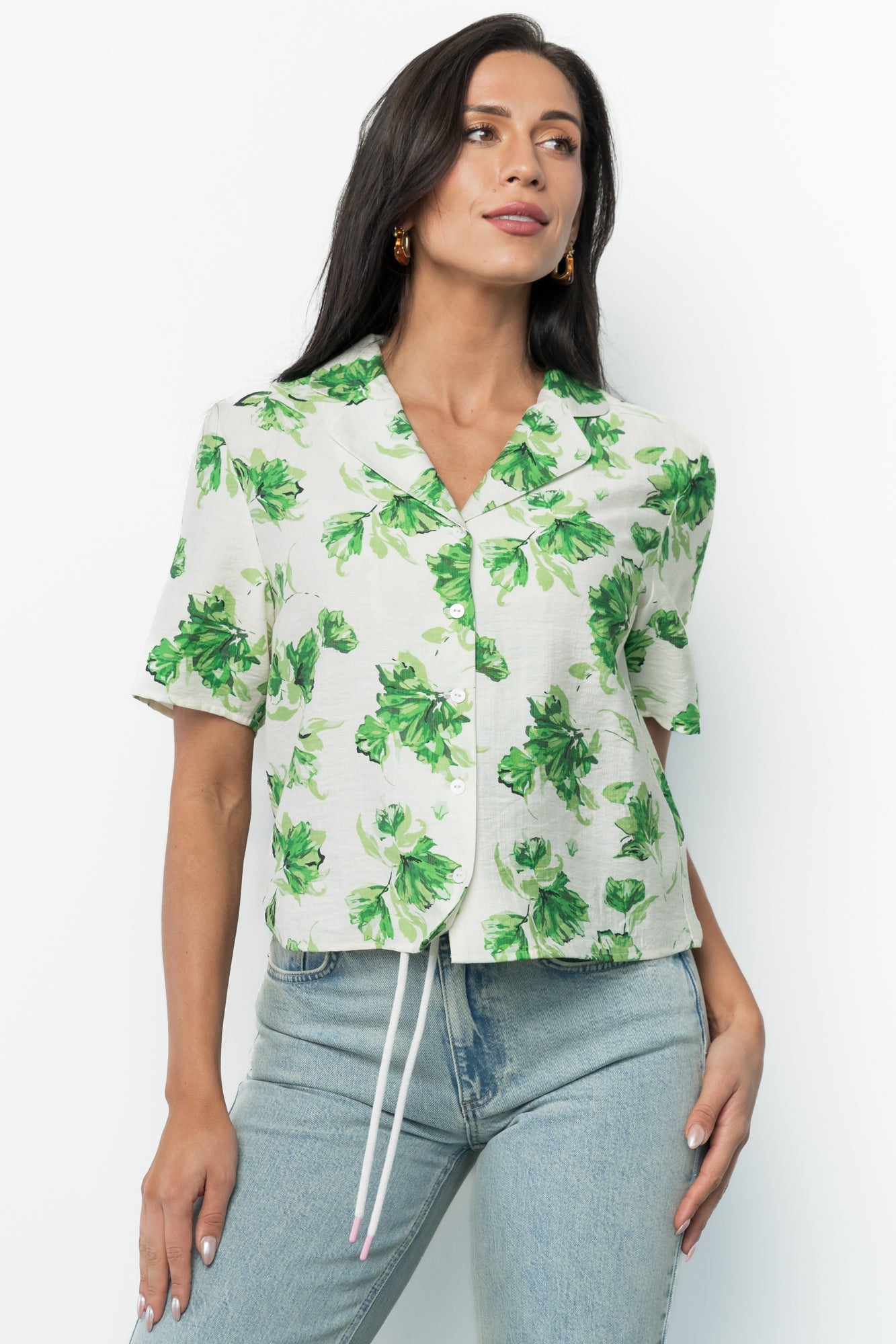 Baltic Born - Mar Button Up Top
