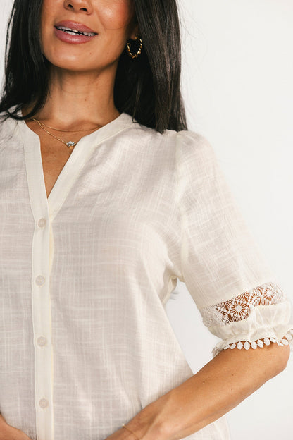 Baltic Born - Alba Button Up Top